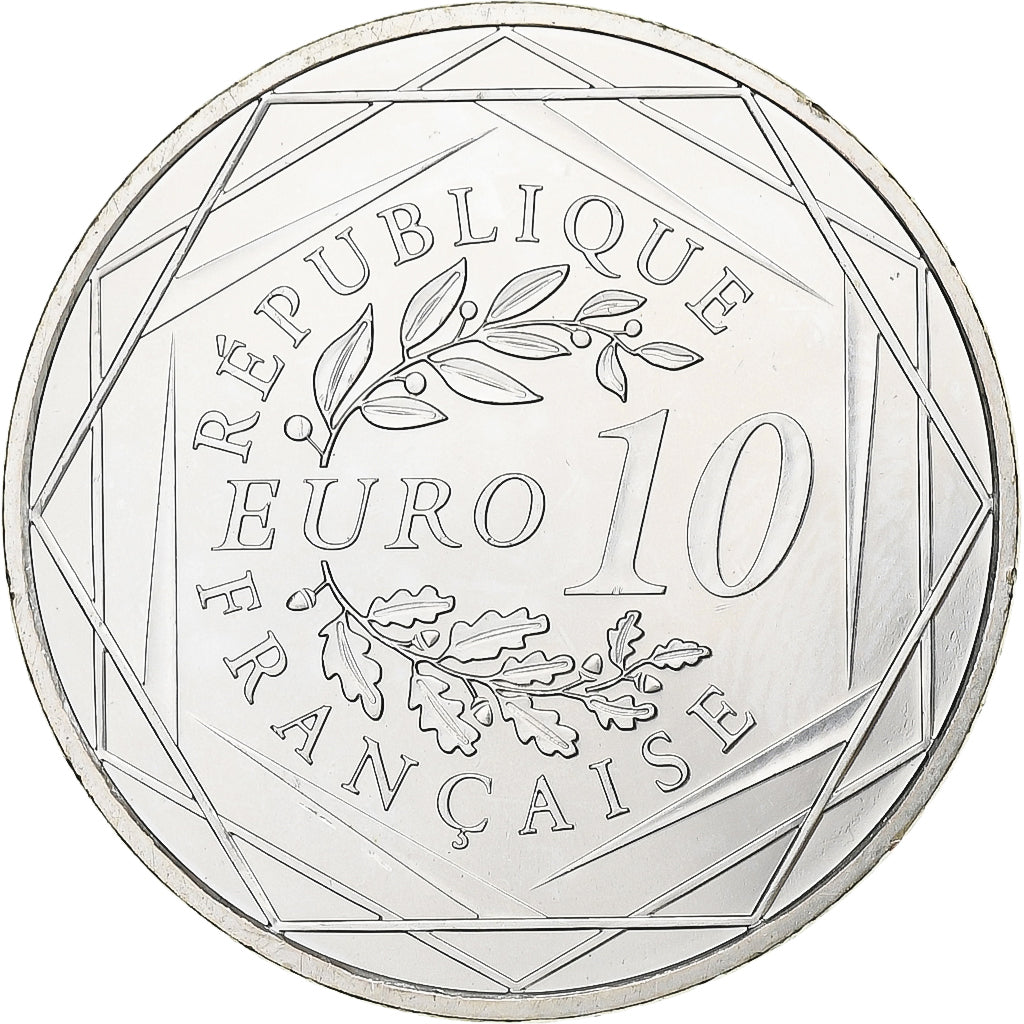 France, 10 Euro, 2012, Paris, Argent, SPL, Gadoury:EU 516, KM:2073