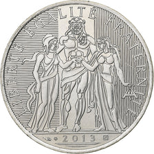 France, 10 Euro, Hercule, 2013, Paris, SUP+, Argent, Gadoury:EU590, KM:2073