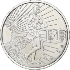 France, 10 Euro, 2009, Argent, SPL, Gadoury:EU337, KM:1580