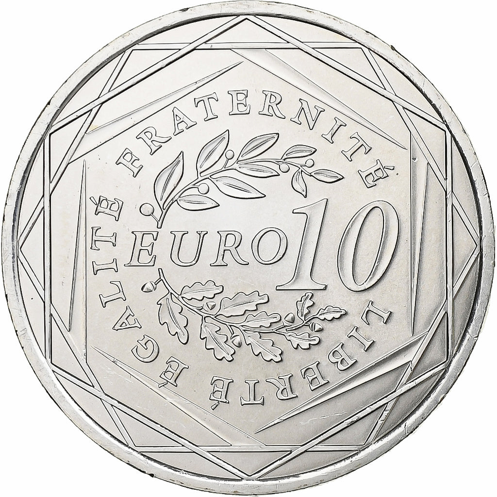 France, 10 Euro, 2009, Argent, SPL, Gadoury:EU337, KM:1580