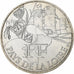 France, 10 Euro, 2011, Paris, Pays De La Loire, MS(63), Silver, KM:1746