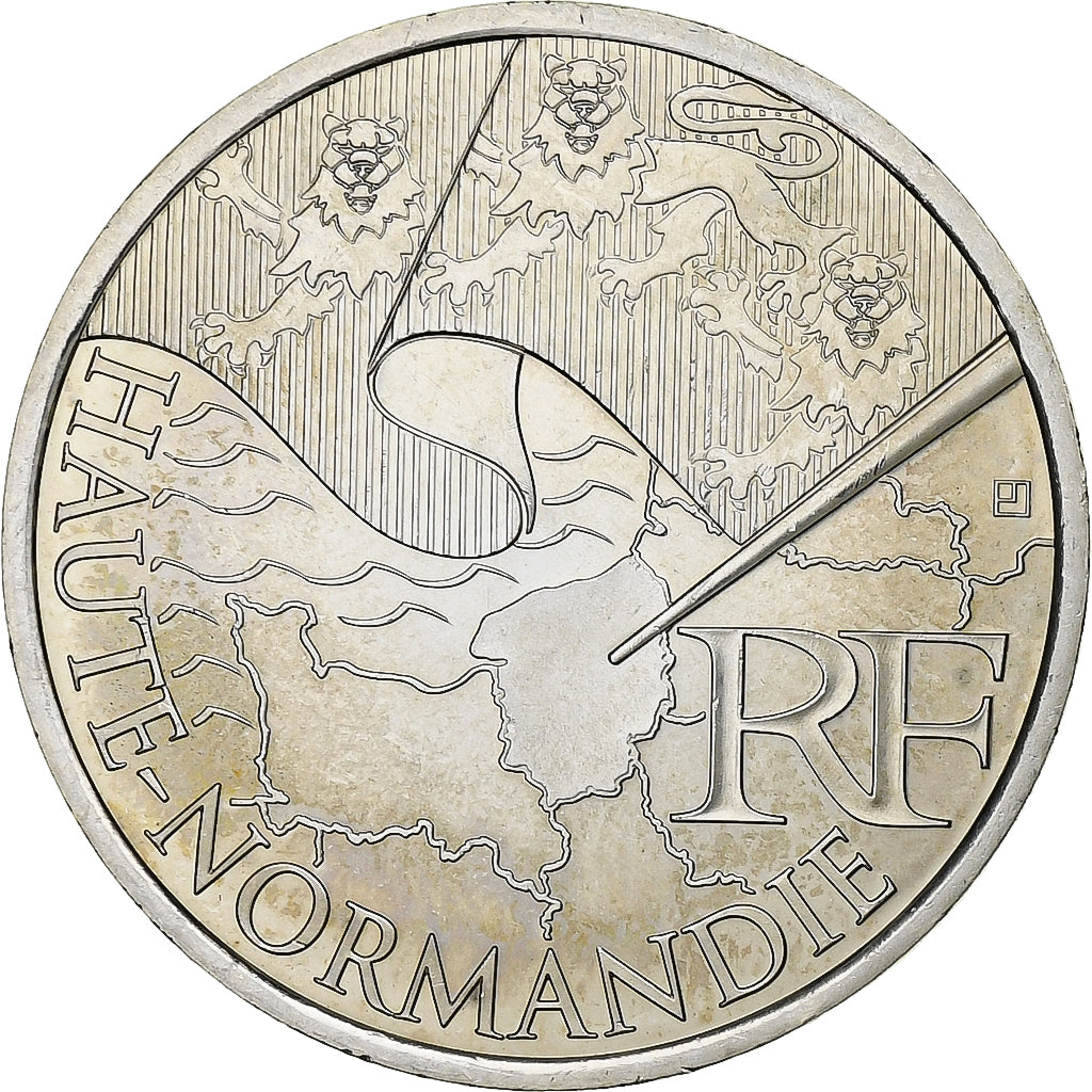 Frankreich, 10 Euro, Euros des régions, 2010, Silber, SS+