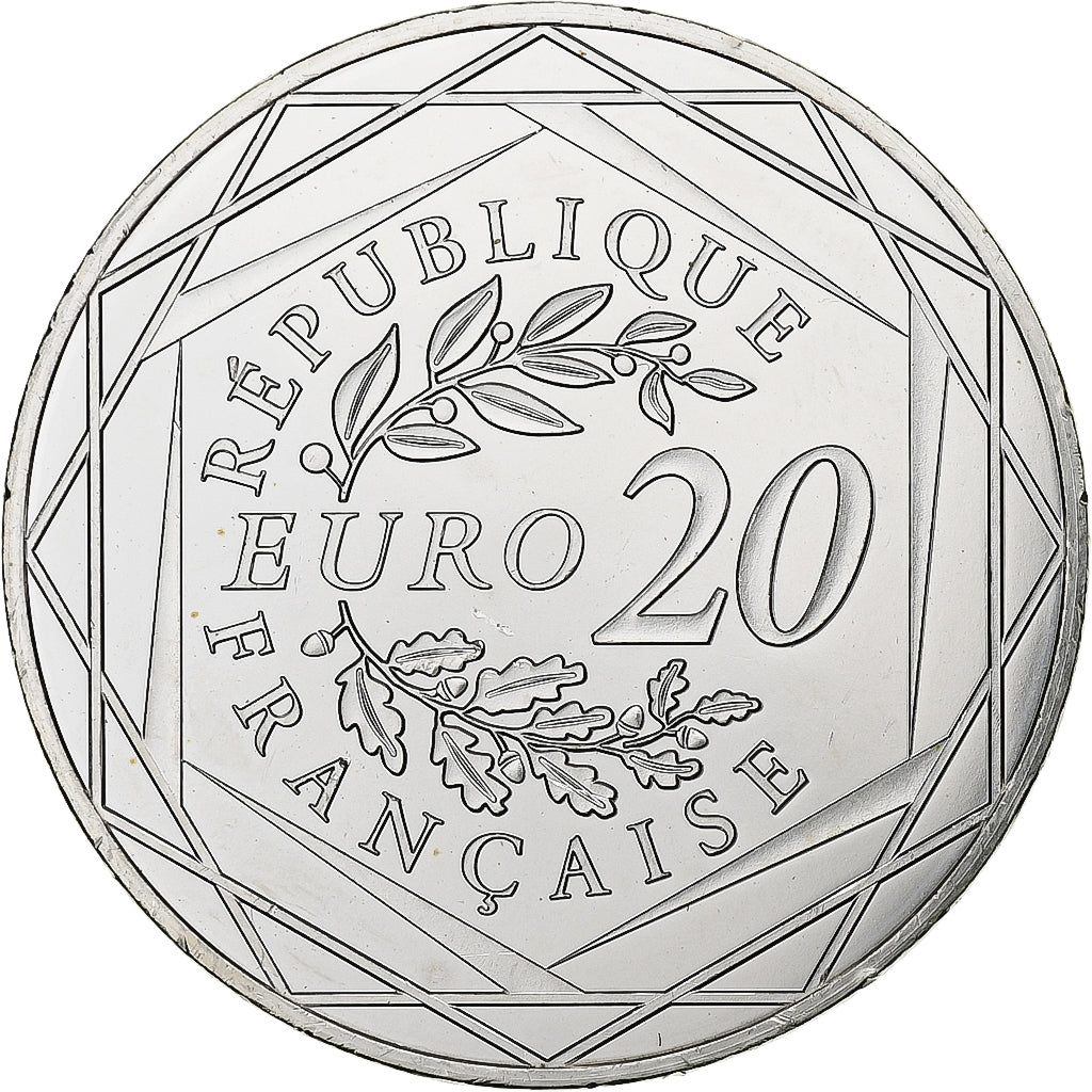 France, 20 Euro, 2018, Paris, Argent, SUP+, KM:New