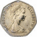 Wielka Brytania, Elizabeth II, 50 New Pence, 1970, London, Miedź-Nikiel