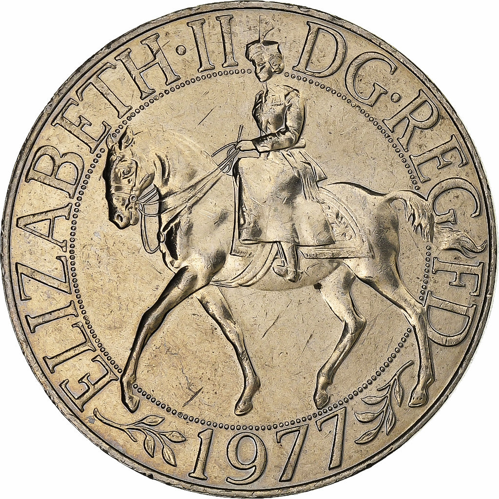 Grande-Bretagne, Elizabeth II, 25 New Pence, 1977, Cupro-nickel, SUP+, KM:920