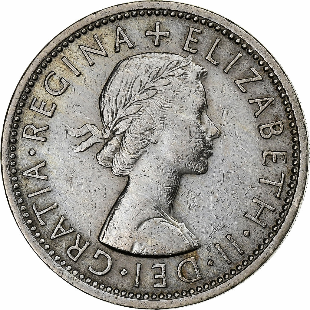 Großbritannien, Florin, Two Shillings, 1966, Kupfer-Nickel, SS