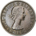 Großbritannien, Elizabeth II, 1/2 Crown, 1960, Kupfer-Nickel, SS+, KM:907