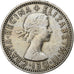 Gran Bretaña, Elizabeth II, Shilling, 1961, Cobre - níquel, MBC, KM:904