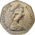Great Britain, Elizabeth II, 50 Pence, 1983, Copper-nickel, VF(30-35), KM:932