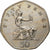 Great Britain, Elizabeth II, 50 Pence, 1983, Copper-nickel, VF(30-35), KM:932
