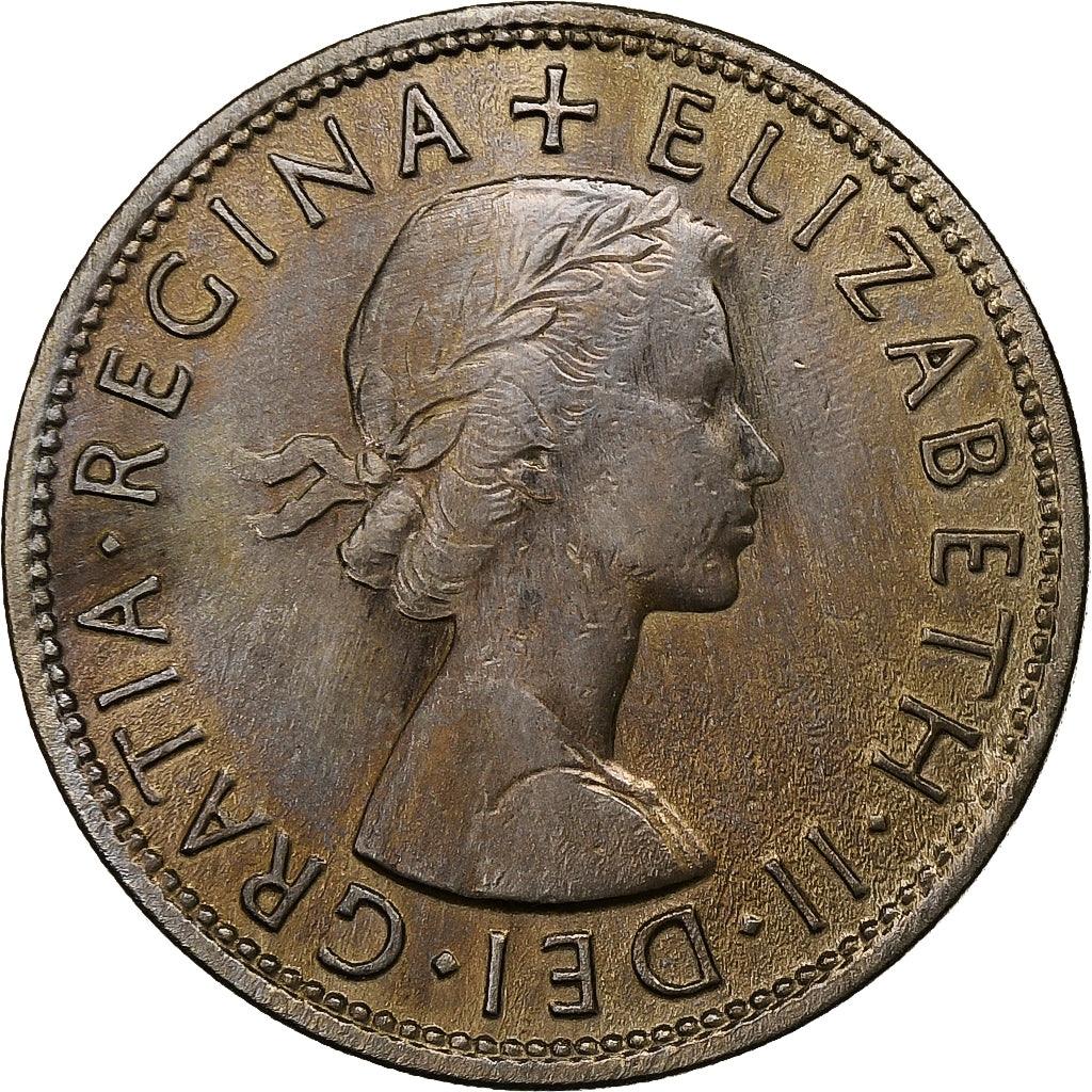 Großbritannien, Elizabeth II, 1/2 Crown, 1960, Kupfer-Nickel, S, KM:907