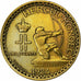 Monaco, Louis II, 2 Francs, 1924, Poissy, Aluminum-Bronze, VF(30-35)