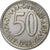 Moneta, Jugosławia, 50 Dinara, 1988, EF(40-45), Miedź-Nikiel-Cynk, KM:113
