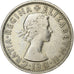 Groot Bretagne, Elizabeth II, Florin, Two Shillings, 1954, Cupro-nikkel, FR+