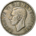 Gran Bretaña, George VI, Florin, Two Shillings, 1949, Cobre - níquel, BC+