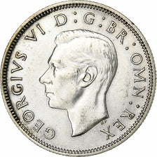 Großbritannien, George VI, Florin, Two Shillings, 1946, Silber, SS+, KM:855