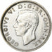 Großbritannien, George VI, Florin, Two Shillings, 1946, Silber, SS+, KM:855