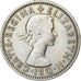 Groot Bretagne, Elizabeth II, Shilling, 1955, Cupro-nikkel, ZF, KM:904