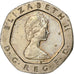 Großbritannien, Elizabeth II, 20 Pence, 1982, Kupfer-Nickel, SS+, KM:931