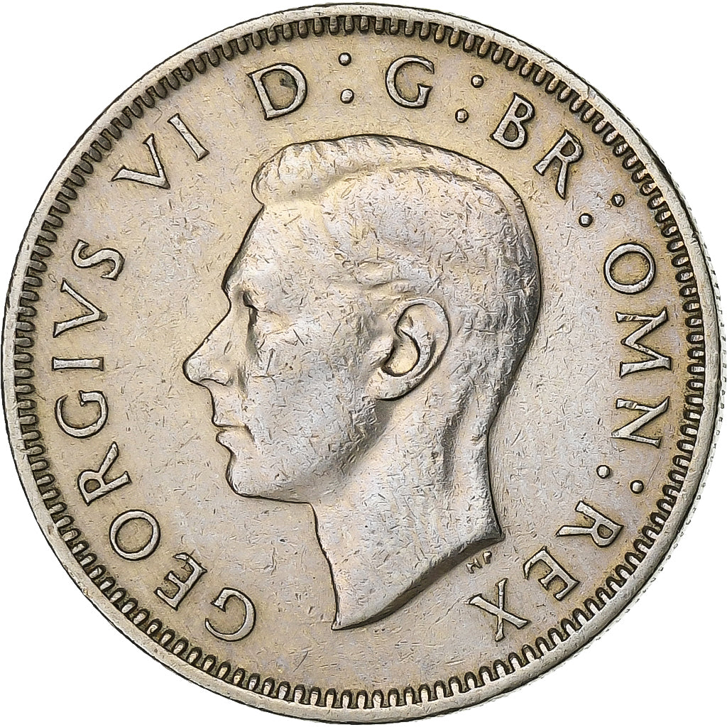 Grã-Bretanha, George VI, Shilling, 1948, Cobre-níquel, EF(40-45), KM:863