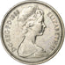 Grã-Bretanha, Elizabeth II, 5 New Pence, 1969, Cobre-níquel, EF(40-45), KM:911