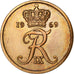 Dinamarca, 5 Öre, 1969, Cobre-níquel, VF(30-35)