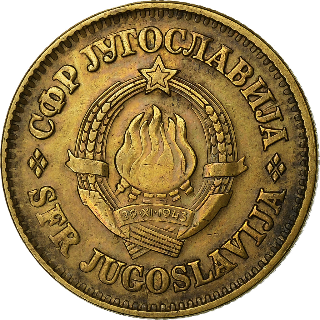 Joegoslaviëe, 50 Para, 1978, Tin, ZF, KM:46.1