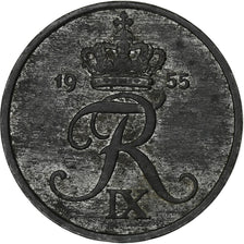 Dänemark, Frederik IX, 5 Öre, 1955, Copenhagen, Zinc, SS, KM:843.1