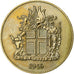 Iceland, 2 Kronur, 1946, Nickel-brass, VF(30-35)