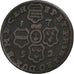 LIEGE, John Theodore, 2 Liards, 1752, Liege, Copper, VF(20-25), KM:158