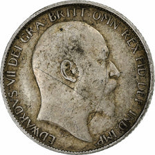Great Britain, Edward VII, 6 Pence, 1910, Silver, EF(40-45), KM:799