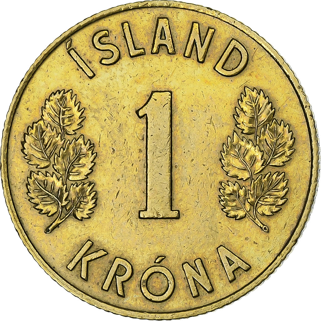 Islande, Krona, 1959, Nickel-Cuivre, TTB, KM:12a
