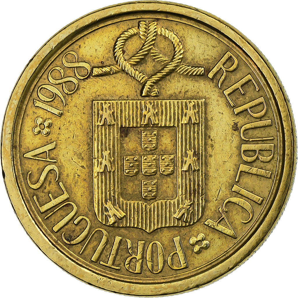 Portugal, 10 Escudos, 1988, Nickel-Cuivre, TTB, KM:633