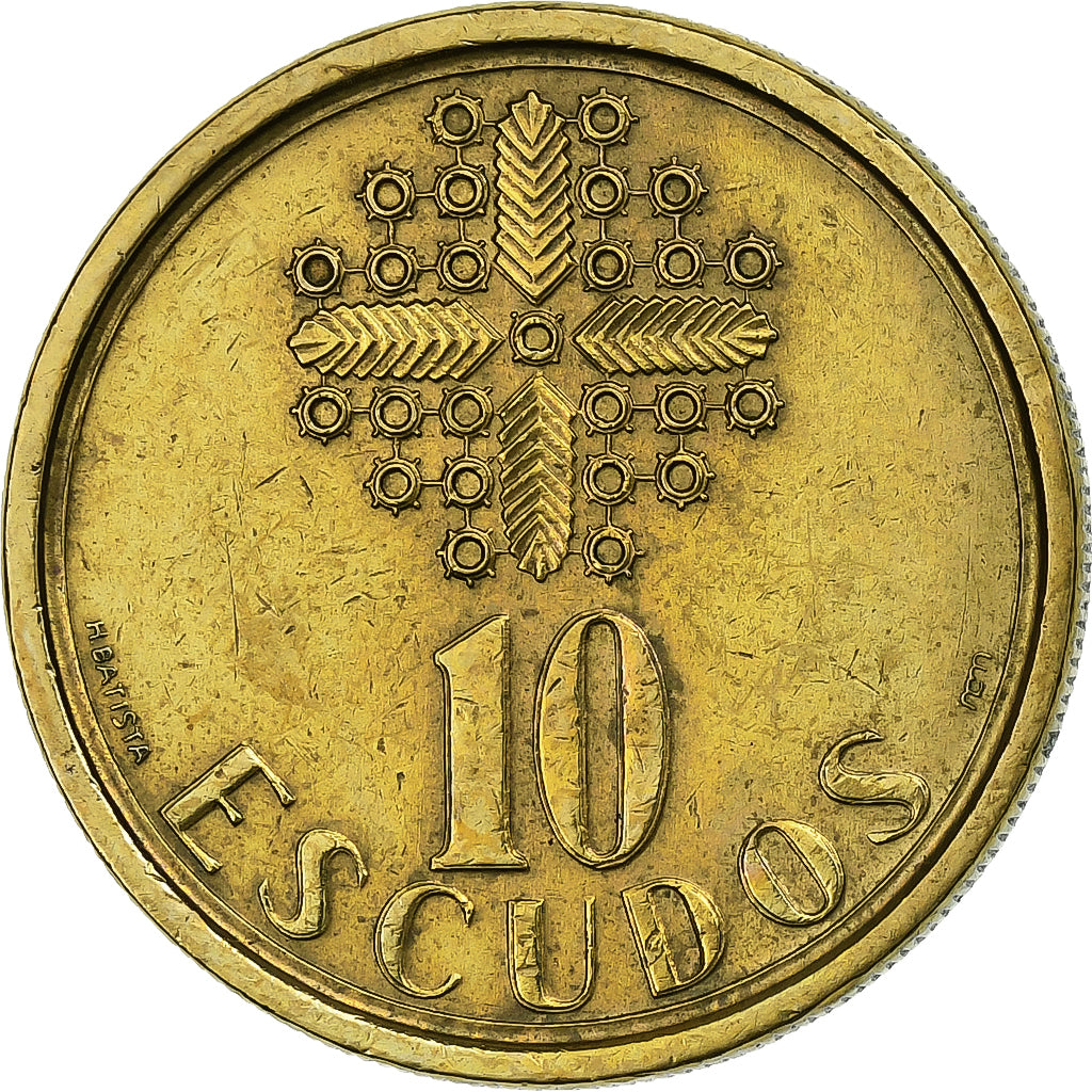 Portugal, 10 Escudos, 1988, Nickel-Cuivre, TTB, KM:633