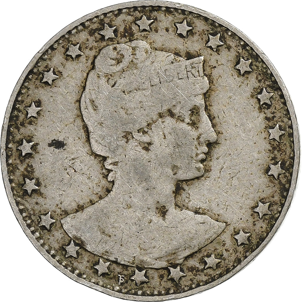 Brazil, 100 Reis, 1901, Copper-nickel, VF(20-25), KM:503