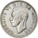Grã-Bretanha, George VI, 1/2 Crown, 1942, Prata, AU(50-53), KM:856