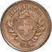 Switzerland, Rappen, 1926, Bern, Bronze, VF(30-35), KM:3.2