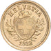 Suíça, Rappen, 1932, Bern, Bronze, VF(30-35), KM:3.2