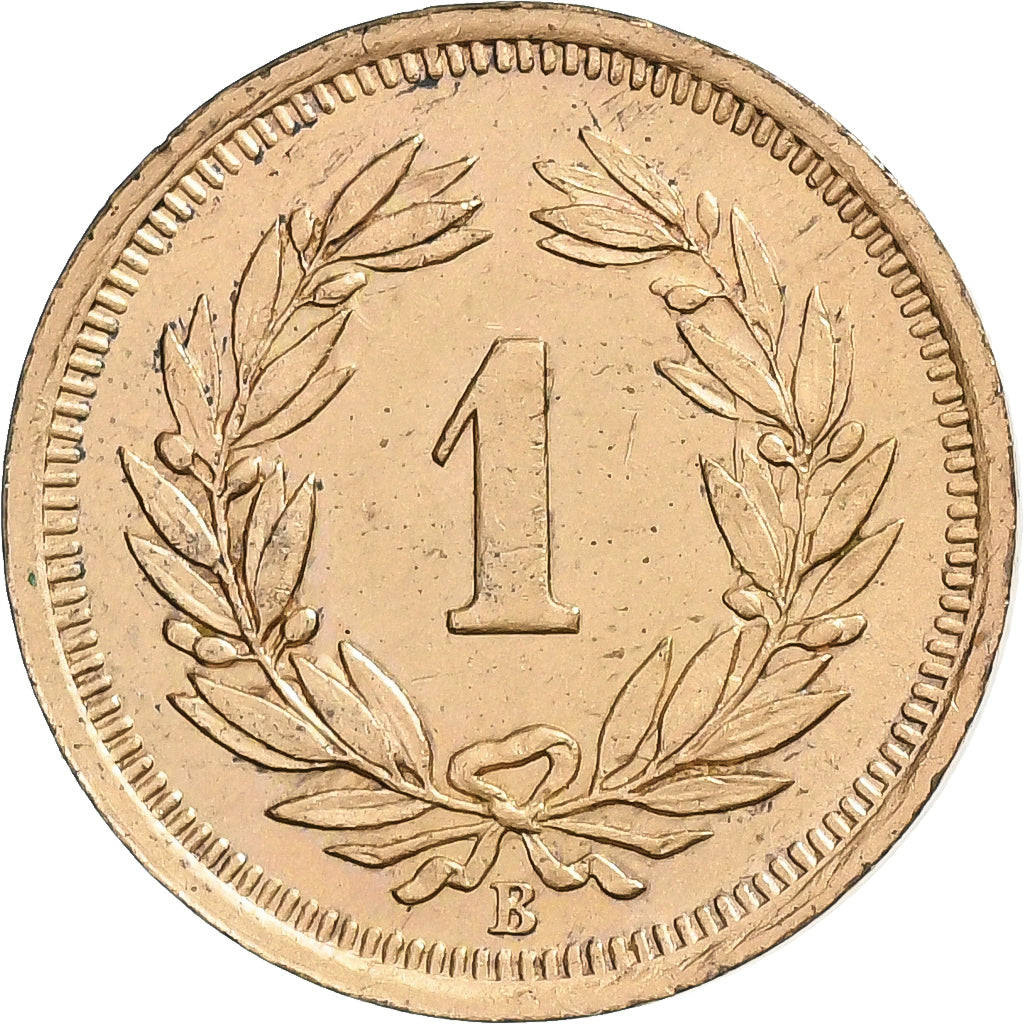 Suíça, Rappen, 1932, Bern, Bronze, VF(30-35), KM:3.2