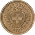 Switzerland, Rappen, 1933, Bern, Bronze, EF(40-45), KM:3.2