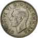 Grã-Bretanha, George VI, Shilling, 1946, Prata, VF(30-35), KM:854