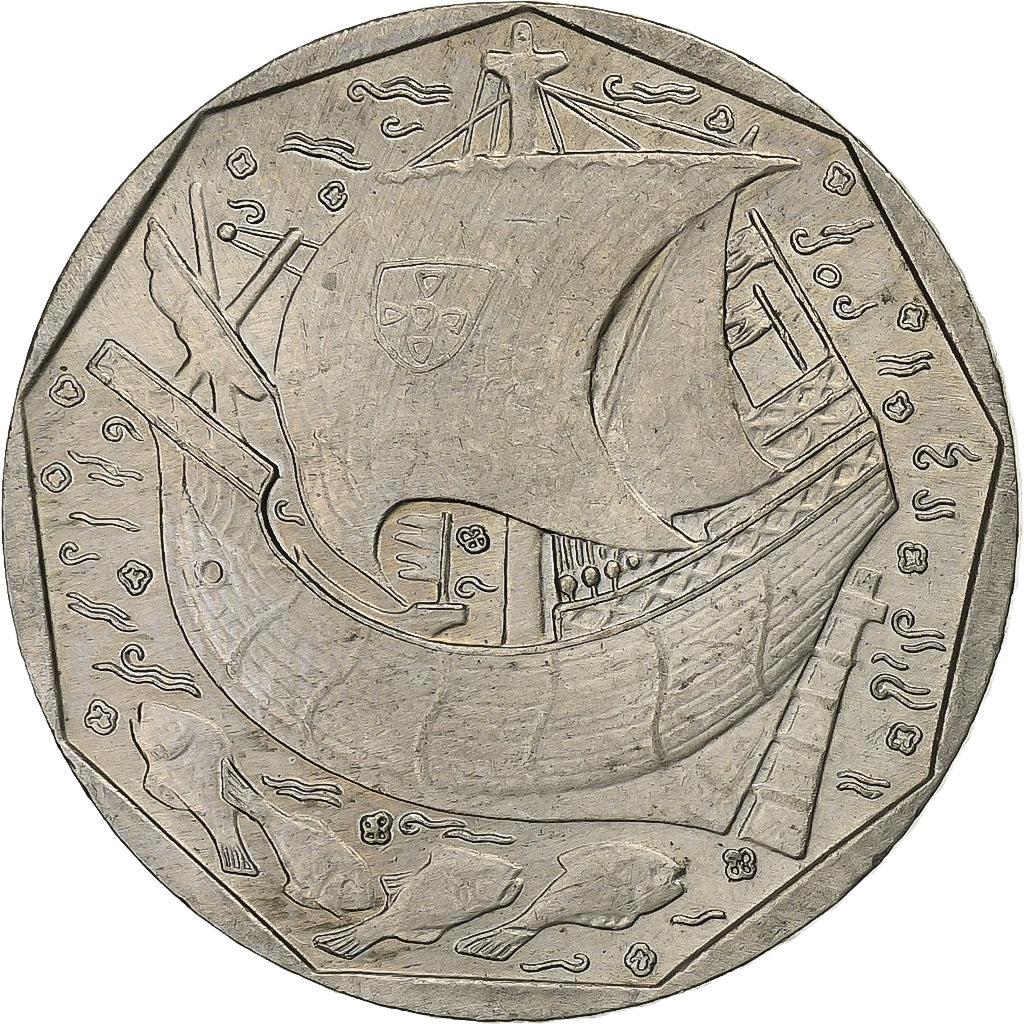 Portugal, 50 Escudos, 1988, Cobre-níquel, EF(40-45), KM:636