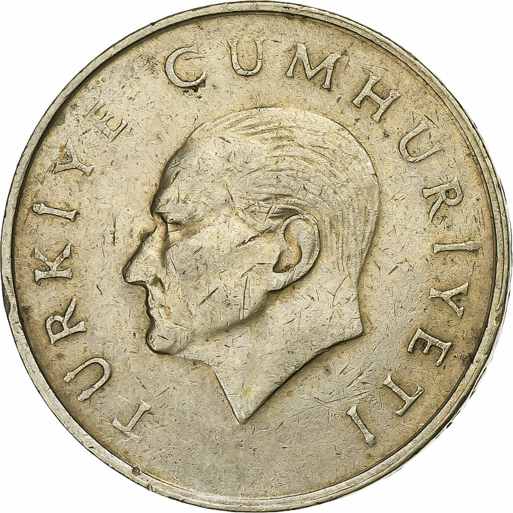 Turkey, 25000 Lira, 25 Bin Lira, 1997, Copper-Nickel-Zinc, VF(30-35), KM:1041