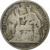 FRENCH INDO-CHINA, 20 Cents, 1899, Paris, Silver, VF(20-25), Lecompte:201, KM:10