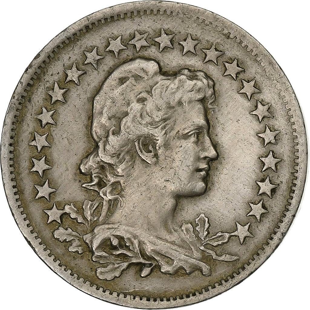 Brazil, 200 Reis, 1919, Nickel, EF(40-45)