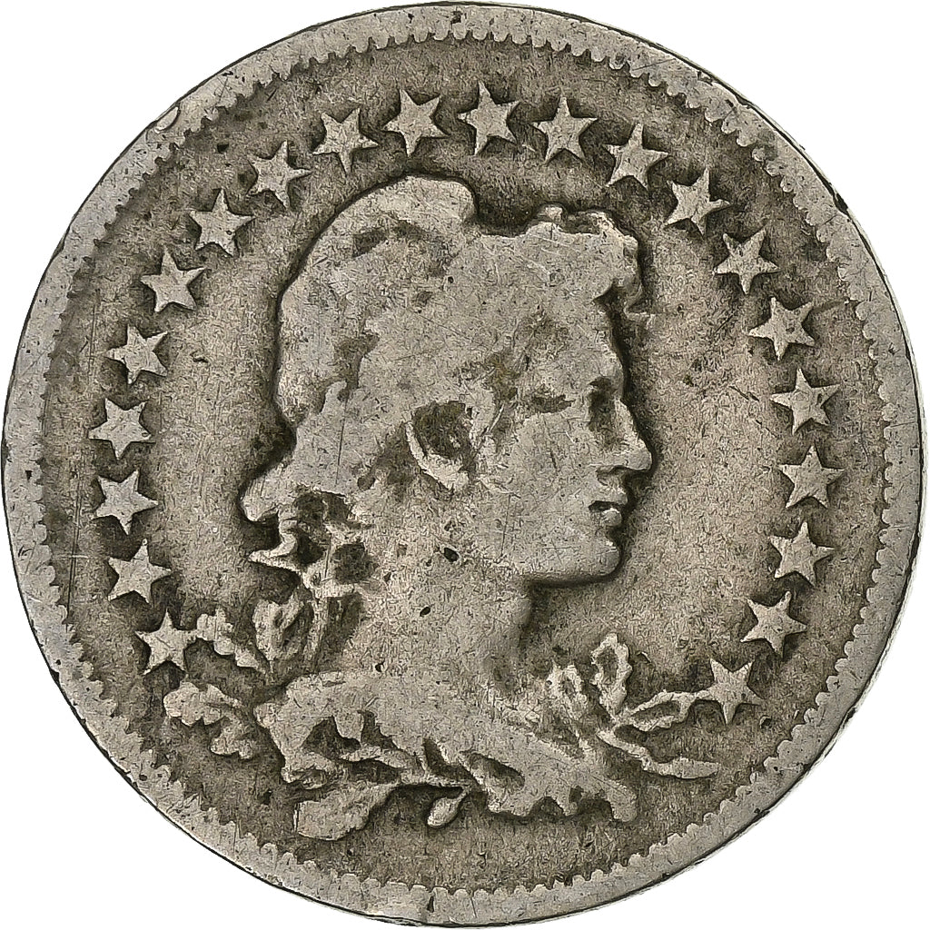 Brazil, 200 Reis, 1924, Copper-nickel, VF(30-35), KM:519