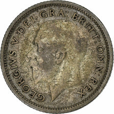 Wielka Brytania, 6 Pence, 1927, Srebro, VF(30-35)