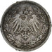 GERMANIA - IMPERO, 1/2 Mark, 1917, Berlin, Argento, MB+, KM:17
