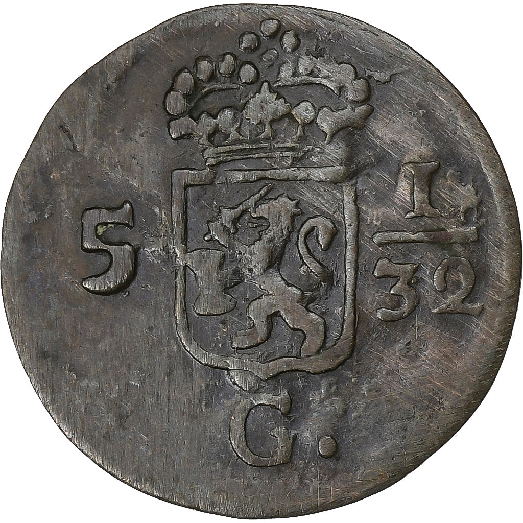 NETHERLANDS EAST INDIES, 1/2 Duit, 1808, Dordrecht, Copper, VF(30-35), KM:75