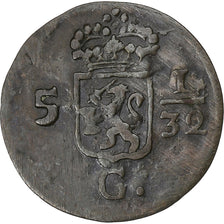 NETHERLANDS EAST INDIES, 1/2 Duit, 1808, Dordrecht, Copper, VF(30-35), KM:75
